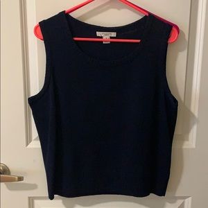 St. John Knit Navy Shell